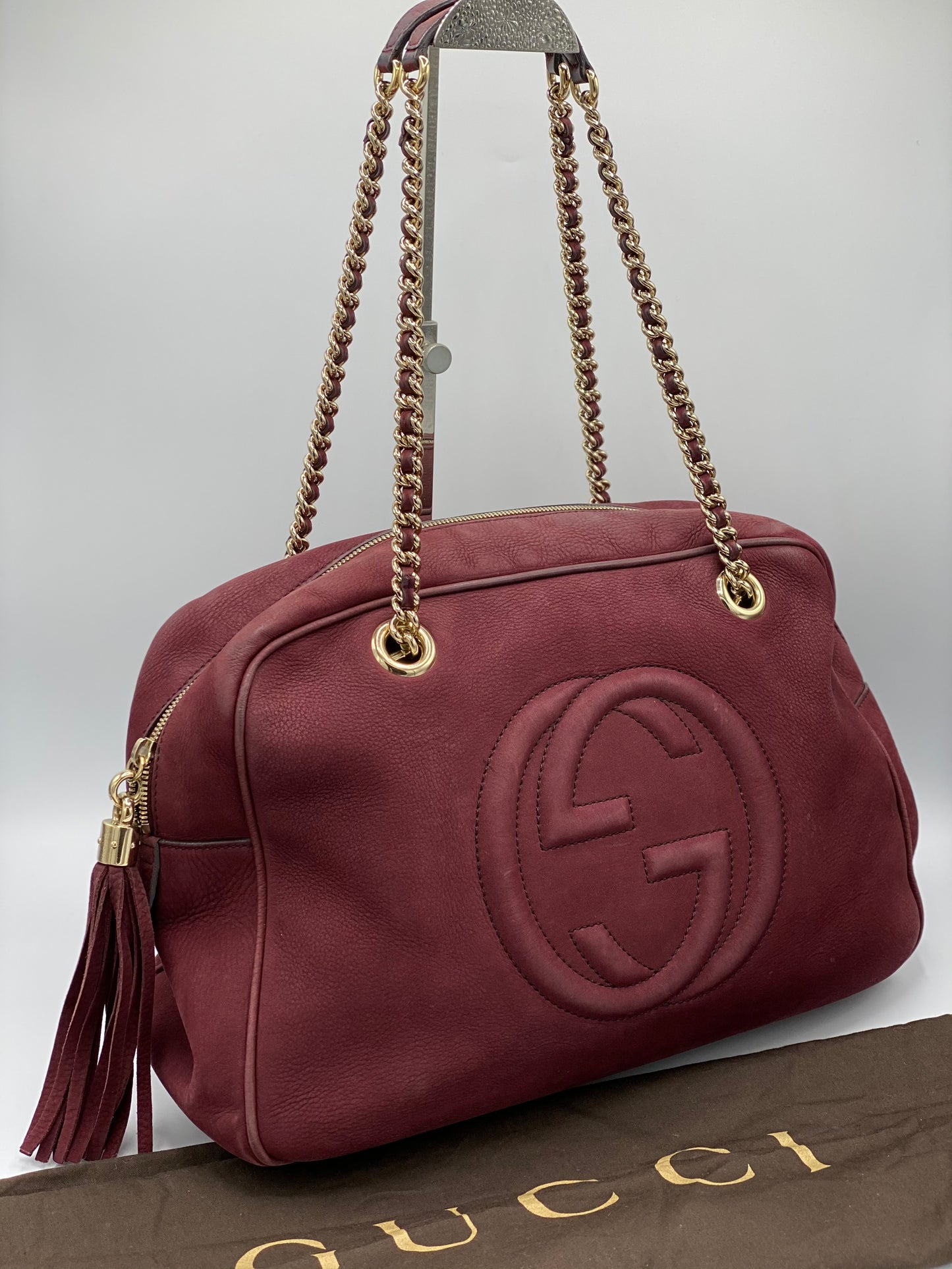 Cartera Gucci Pebbled Bloomingdale's Limited Edition