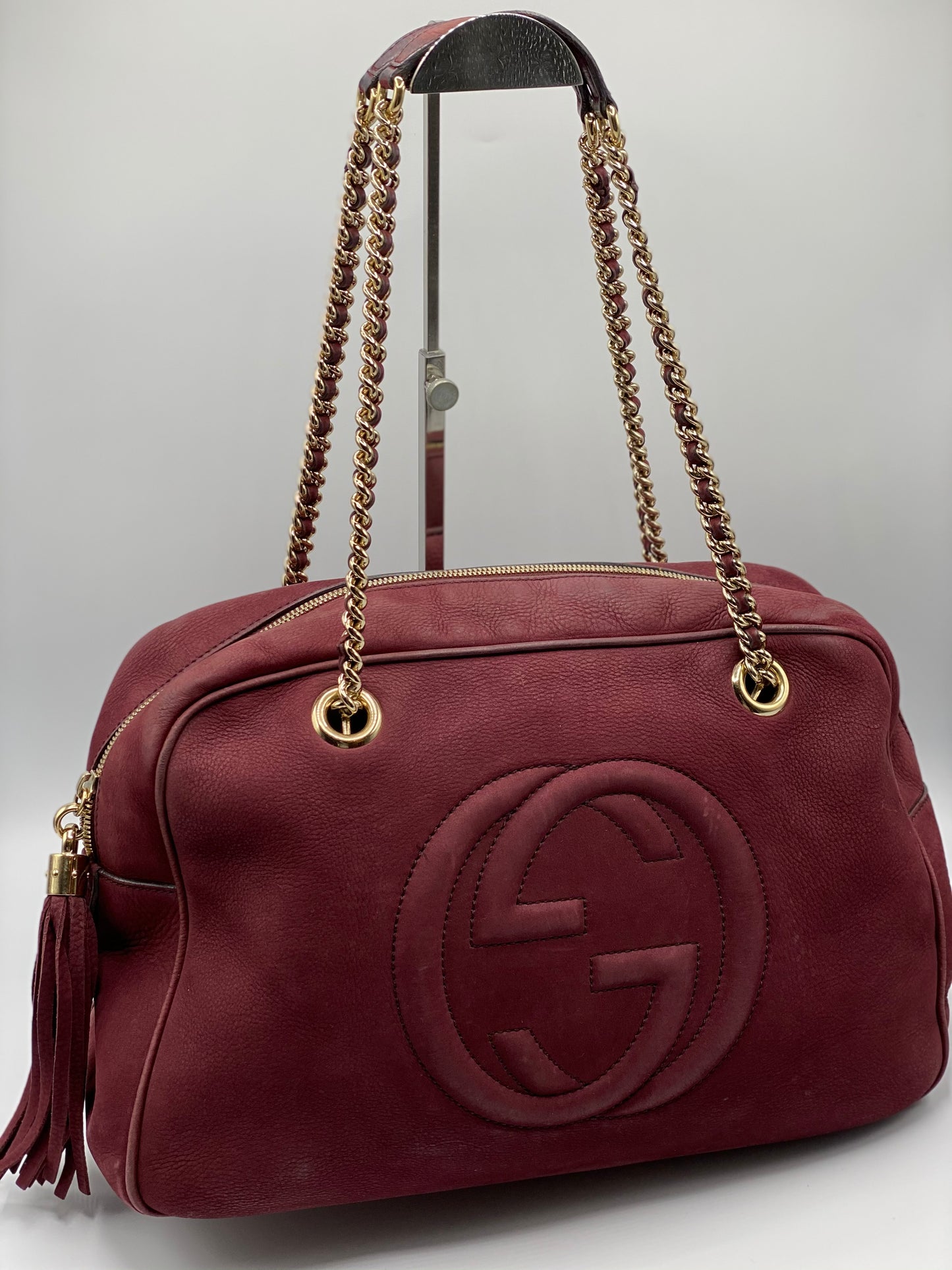 Cartera Gucci Pebbled Bloomingdale's Limited Edition
