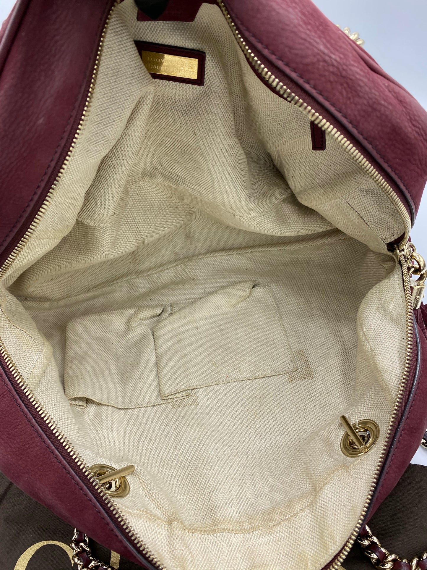 Cartera Gucci Pebbled Bloomingdale's Limited Edition