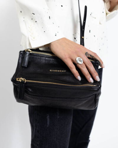 Bandolera de cuero Givenchy Pandora mini