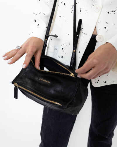 Bandolera de cuero Givenchy Pandora mini