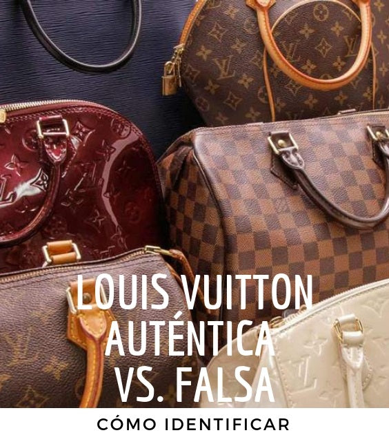 Cómo identificar una Louis Vuitton falsa