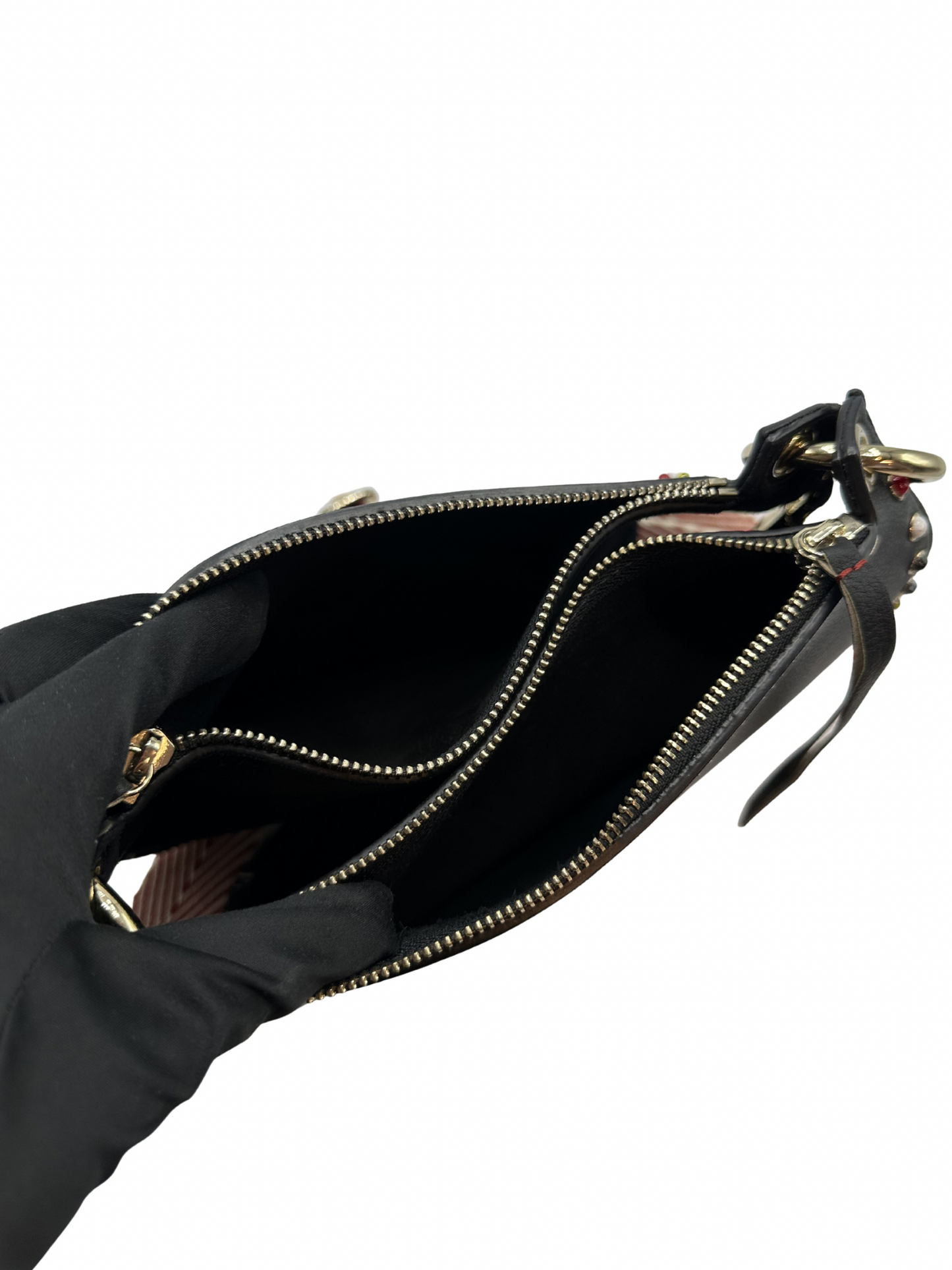 Bandolera Grande con Tachuelas Carolina Herrera