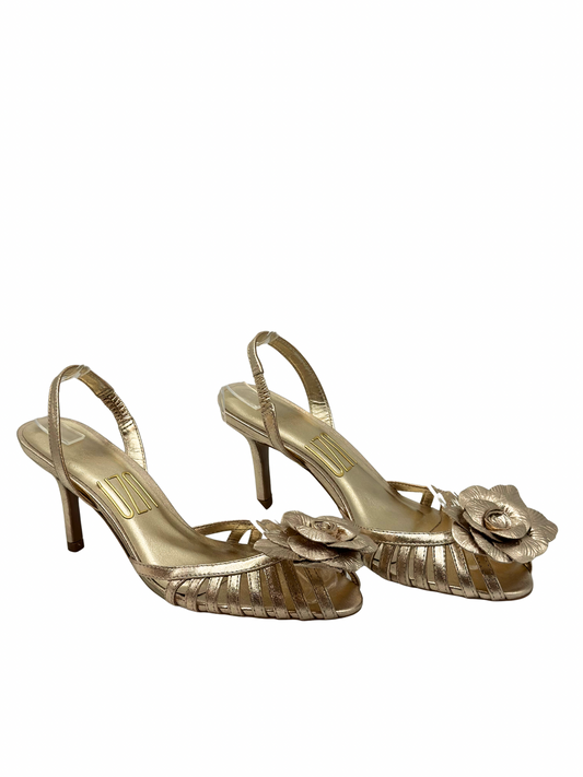 Sandalias Doradas UZA (36)