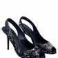Pumps Peep-Toe Louis Vuitton con Lentejuelas (39)