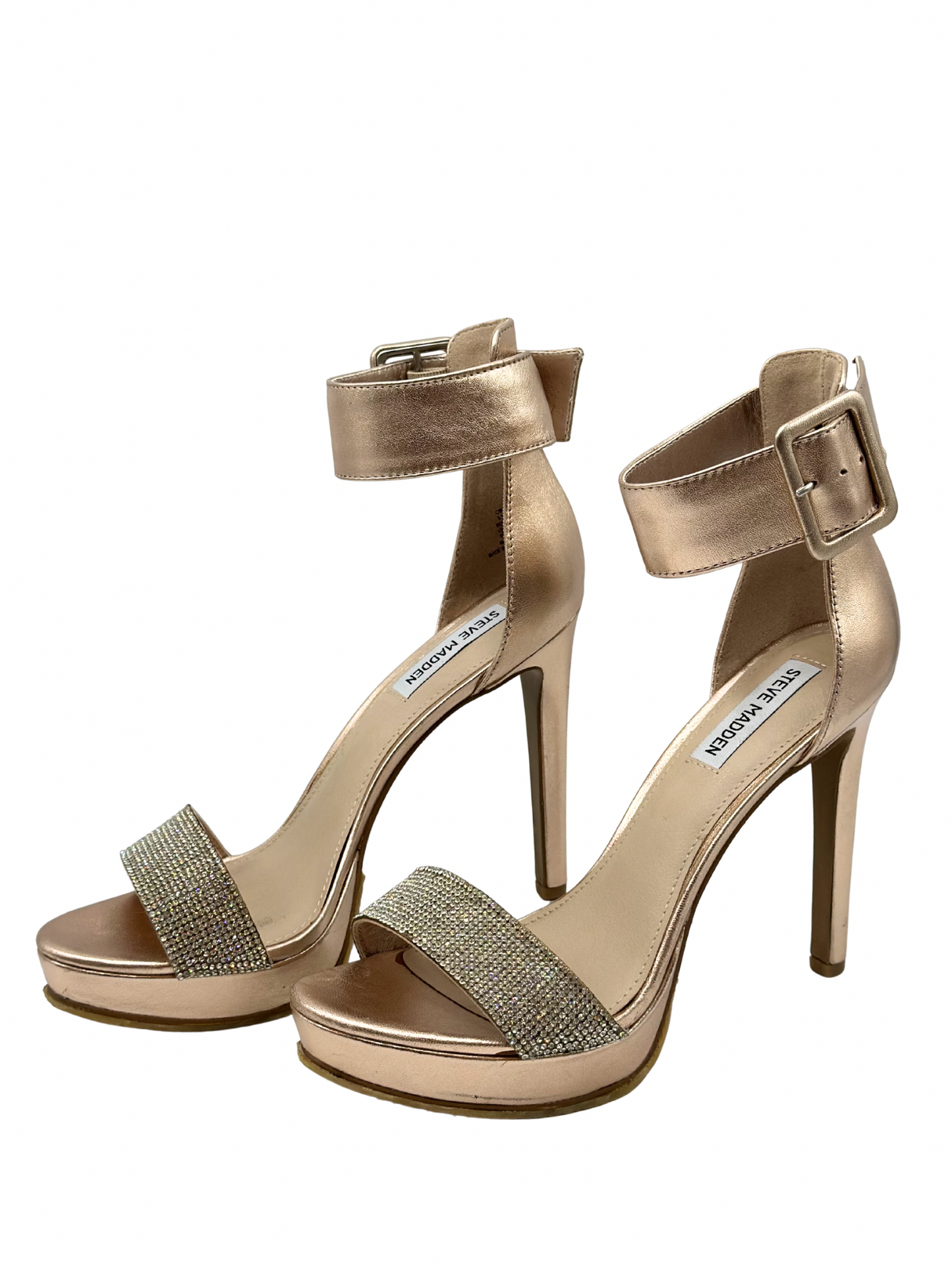 Sandalias Tono Oro Rosa Steve Madden Circuit-R (8.5)