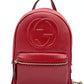 Mochila Gucci Soho Chain Backpack Red