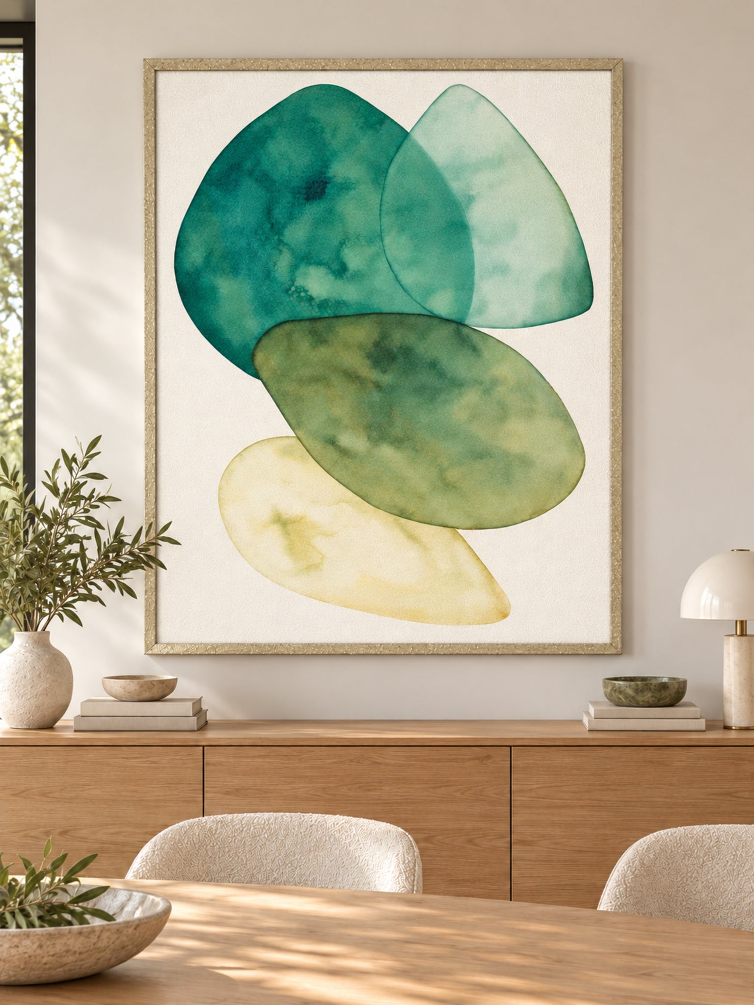 Abstracto de Antonella B. Fernández 100 × 120 cm