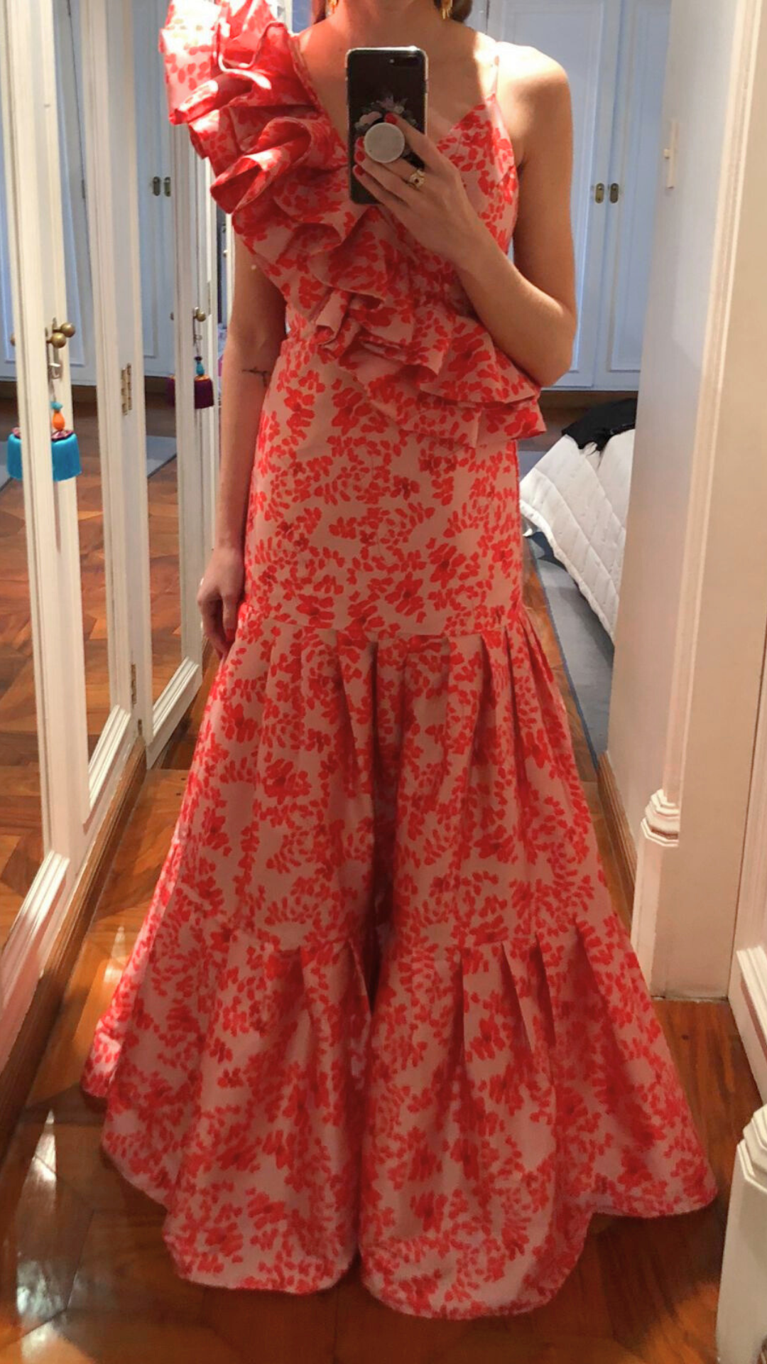 Vestido de un Hombro La Paix (Talle S)