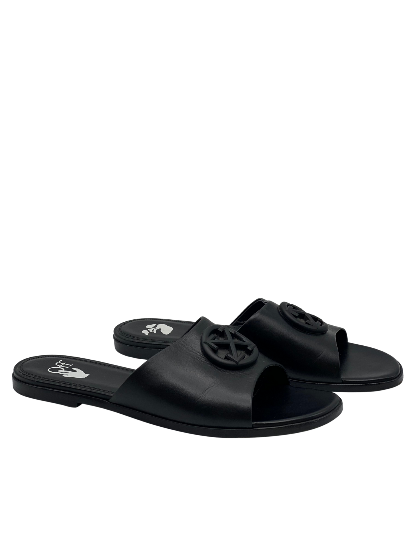 Sandalias Negras Off-White (38)