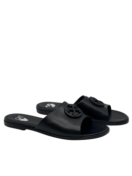 Sandalias Negras Off-White (38)