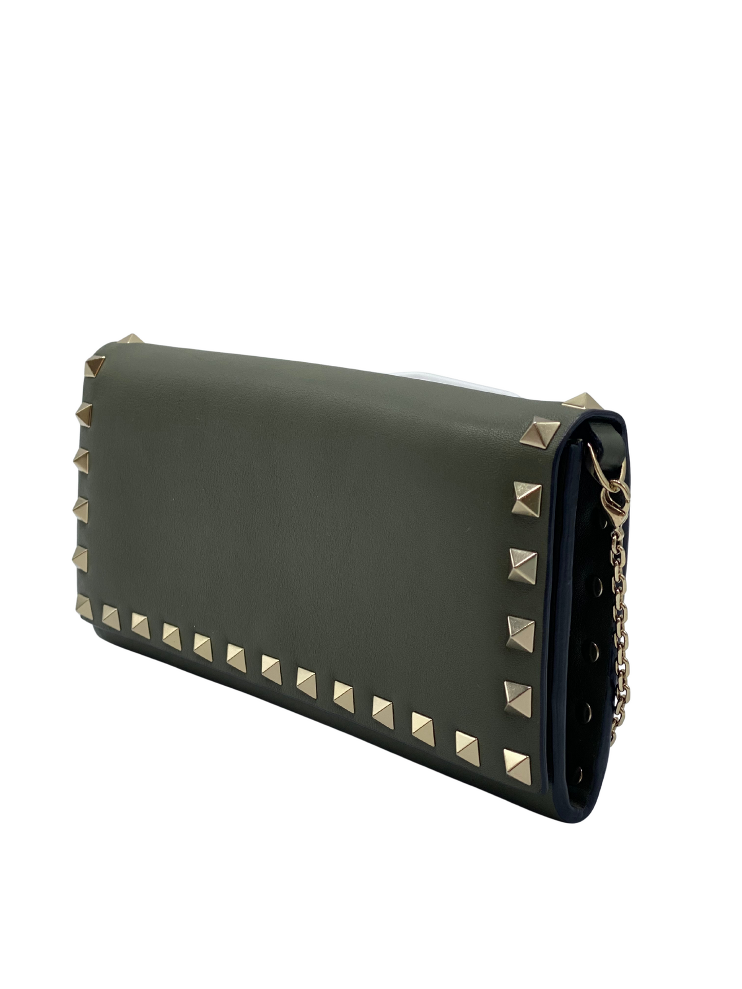 Clutch Verde Valentino Garavani Rockstud