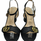 Sandalias Negras Gucci Marmont (39)