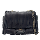 Mini Bolso Negro con Flecos Purificación García