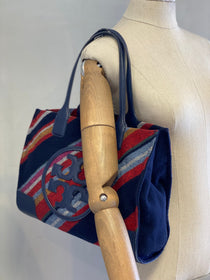 Cartera Tory Burch Ella Stripped