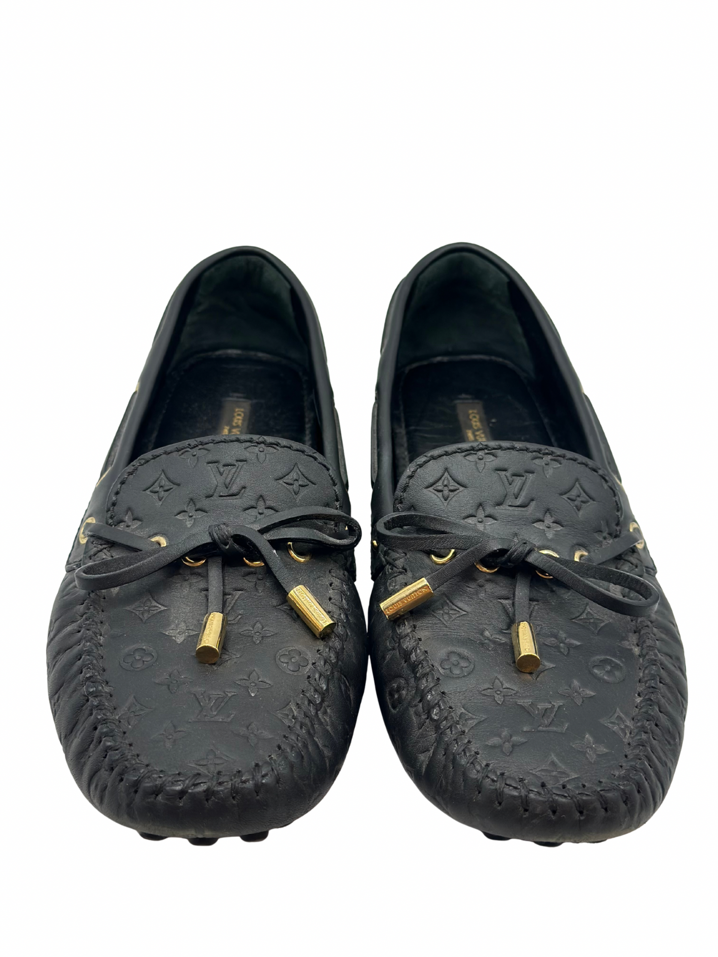 Mocasines Negros Louis Vuitton (38)