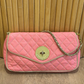 Bolso de Hombro Rosado Carmen Steffens