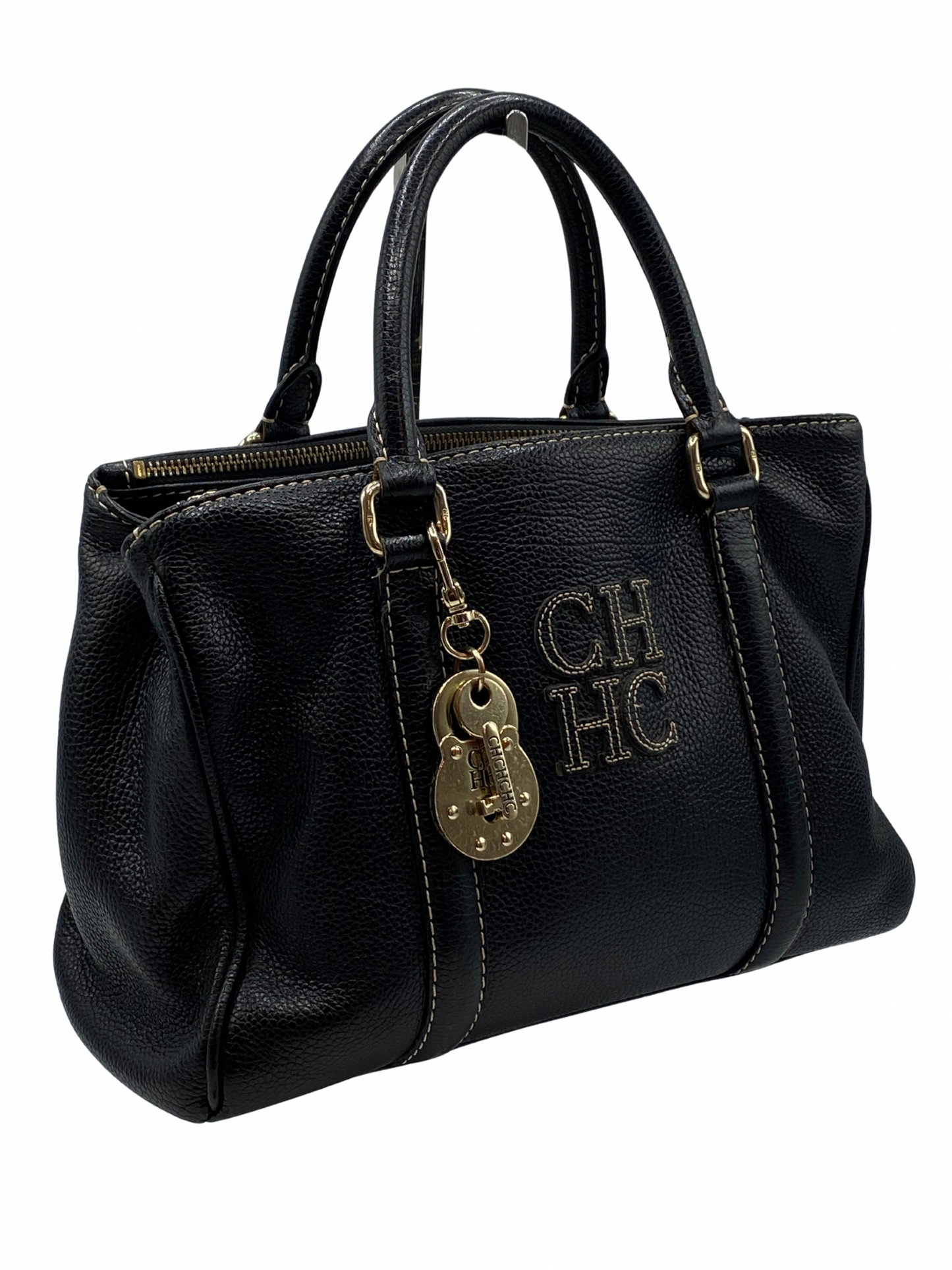 Bolso Negro Carolina Herrera Small Matteo