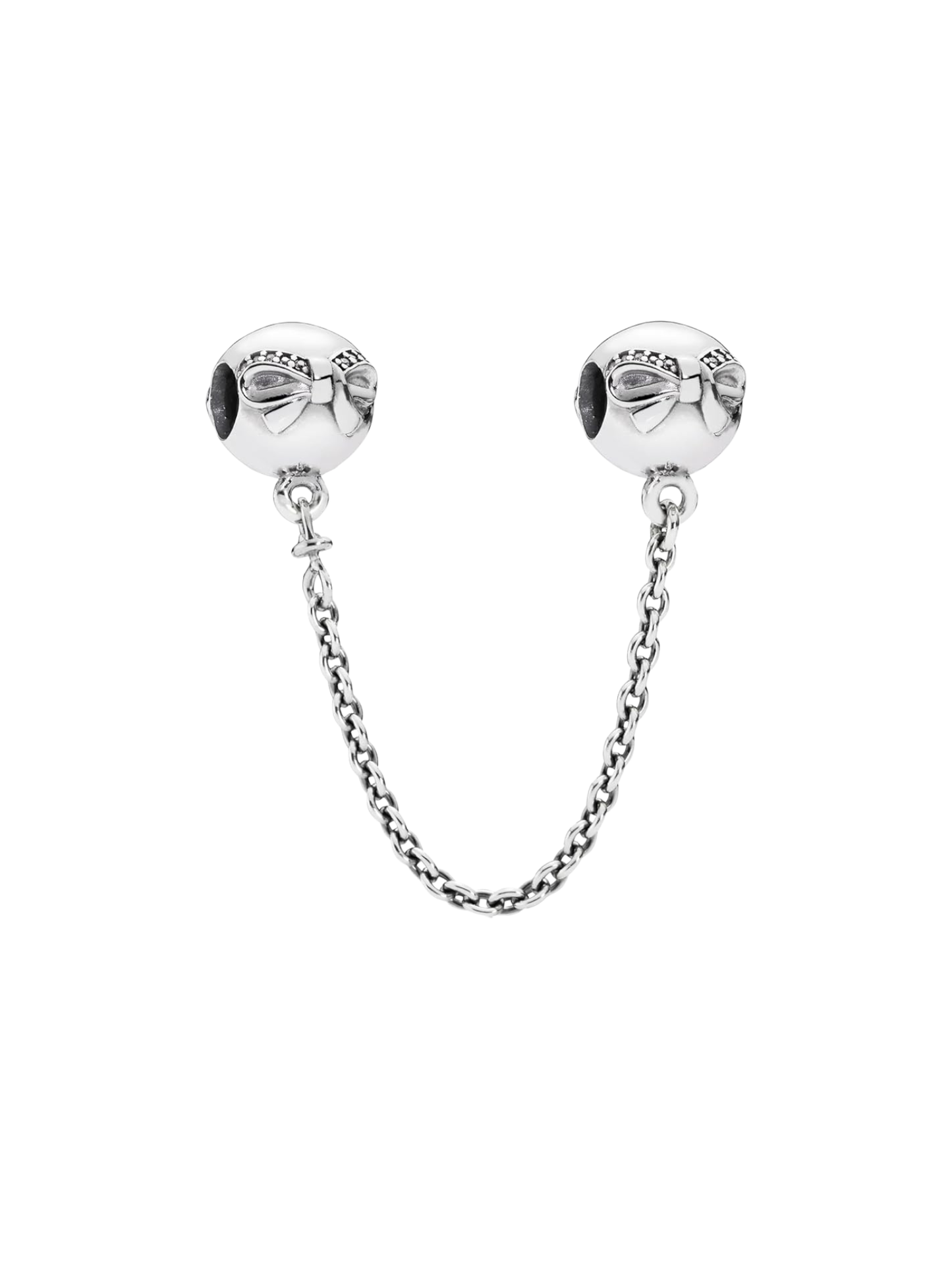 Charm Pandora Cadena de Seguridad Bow Slide