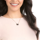 ⁠Collar Swarovski Dazzling Swan Doble Cara