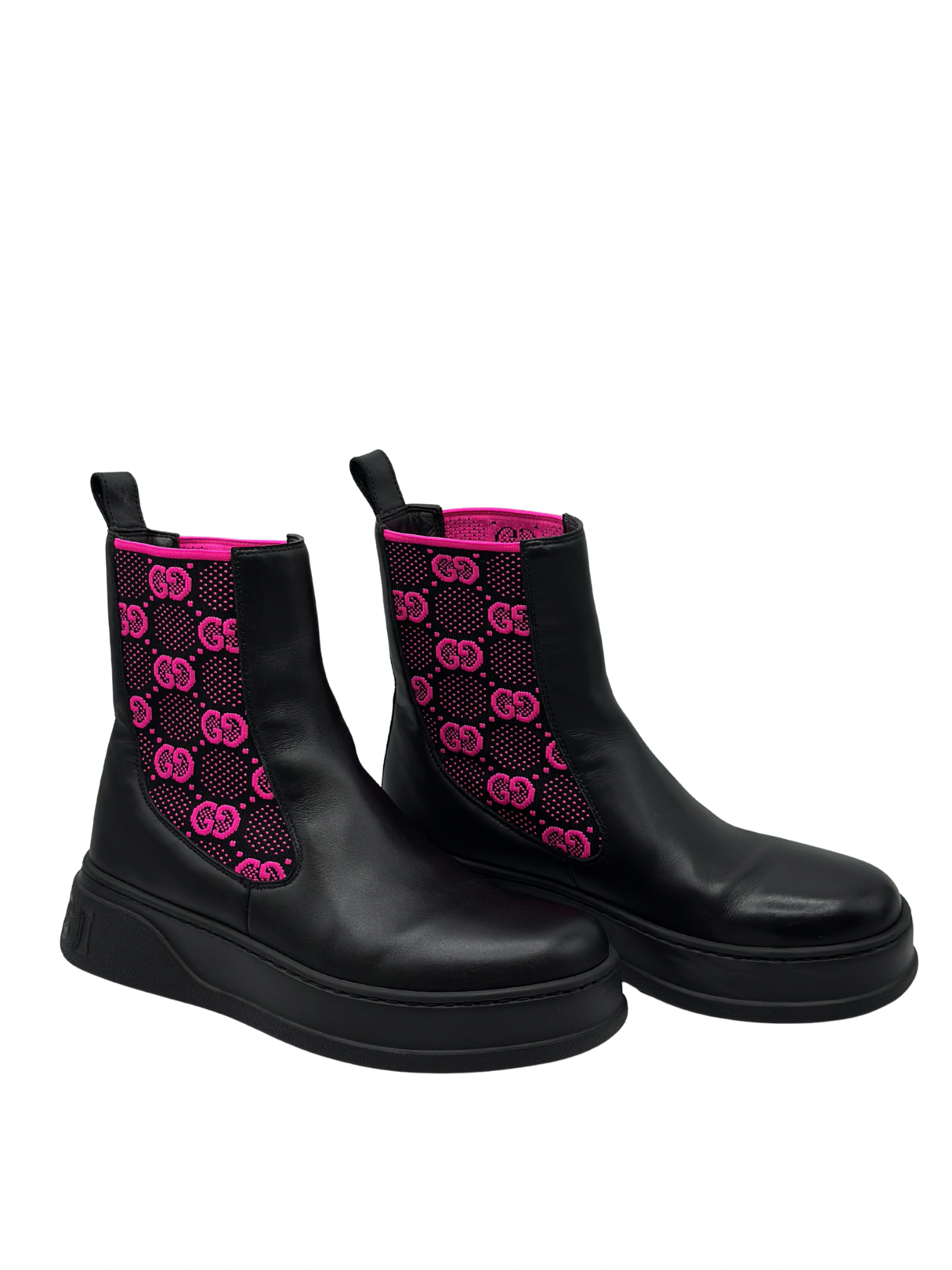 Botas Negras Gucci (38)