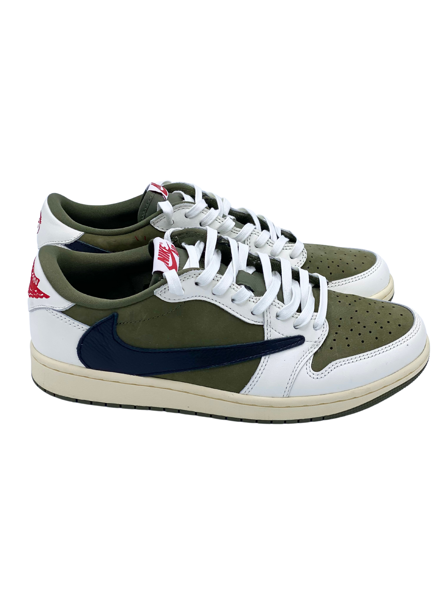 Champion Air Jordan 1 Low x Travis Scott Medium Olive (Us 9 Masc)