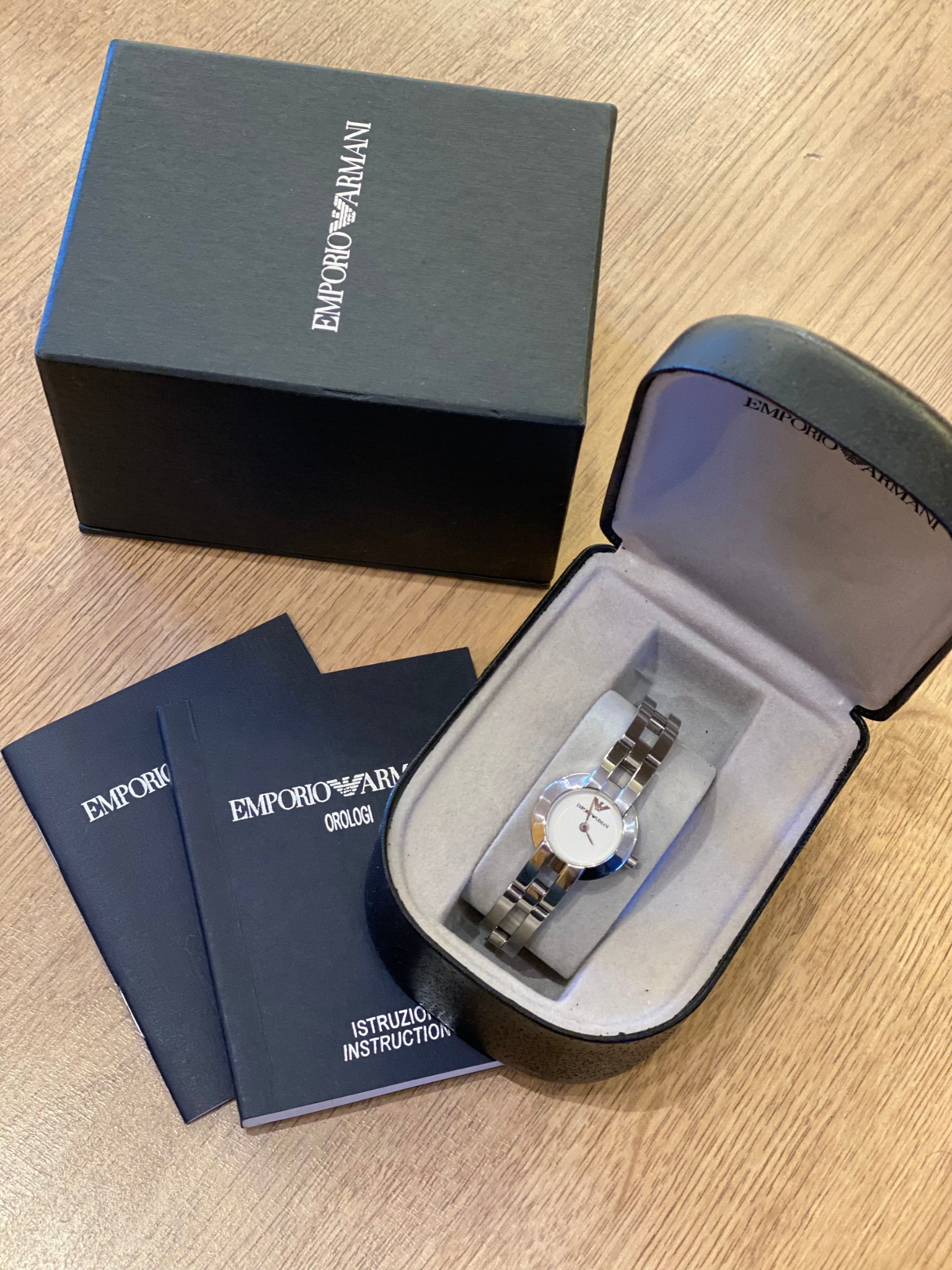 Reloj Tono Plata Emporio Armani