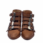 Botas Heidi Claire Con Tachas, 100% Cuero. (38)
