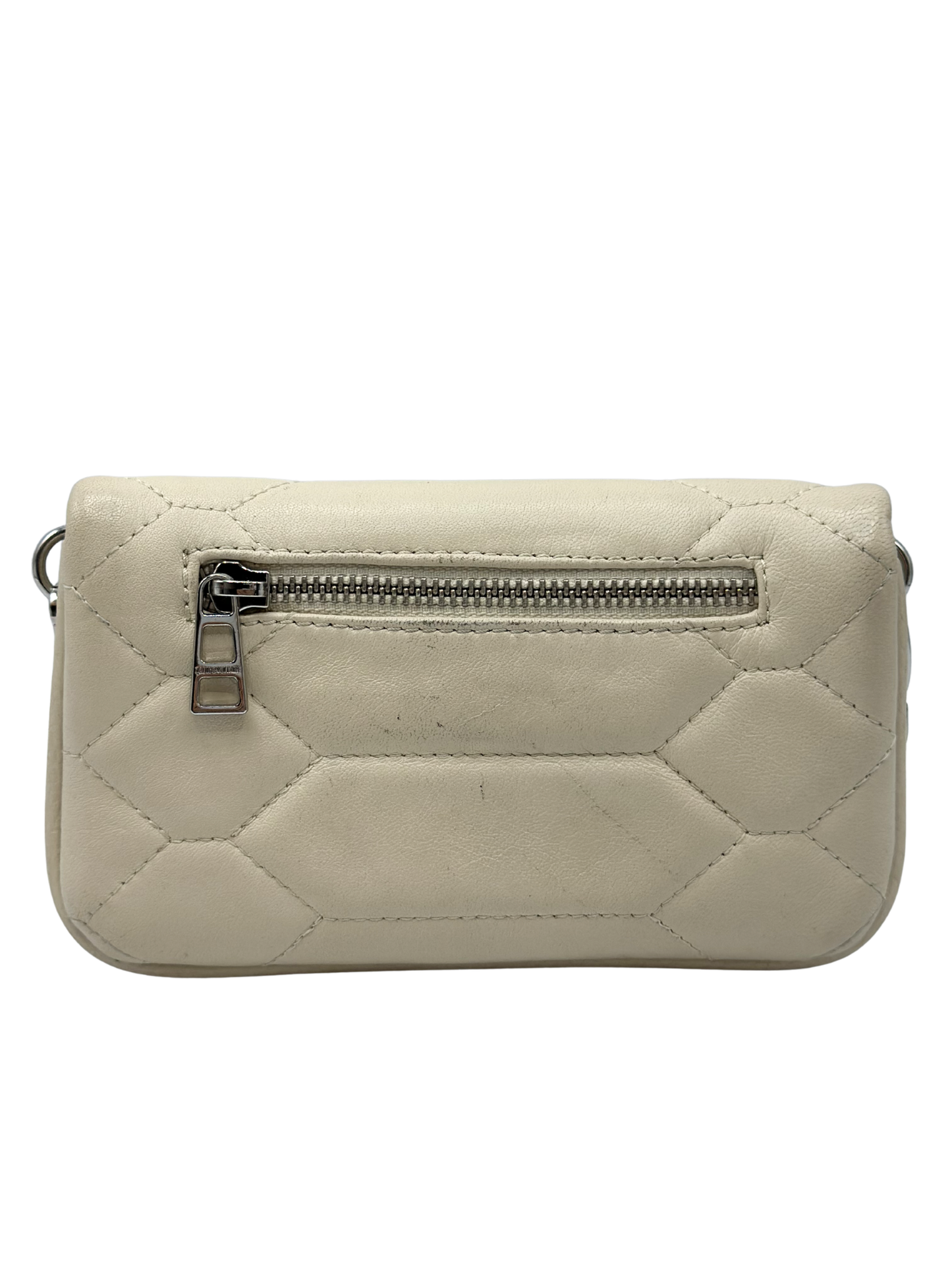 Bandolera Blanca Zadig & Voltaire Rock Nano