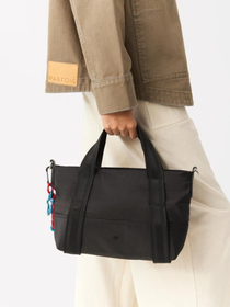 Bolso Negro de Nylon Parfois