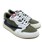 Champion Air Jordan 1 Low x Travis Scott Medium Olive (Us 9 Masc)