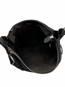 Cartera Negra Fendi Zucca Vintage