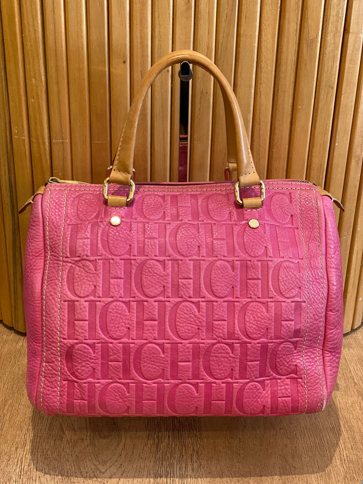 Bolso Rosado Carolina Herrera Andy 7