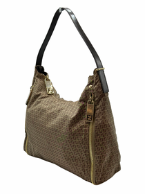 Cartera Beige Fendi Zucca Vintage