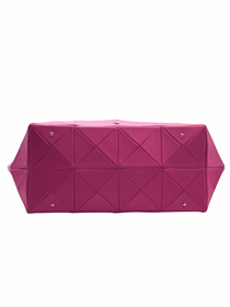 Cartera Purificación García Origami Fucsia