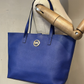 Cartera Azul Michael Kors Tote Bag