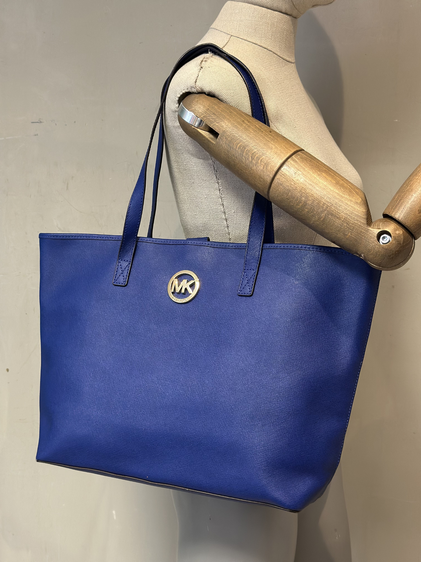 Cartera Azul Michael Kors Tote Bag