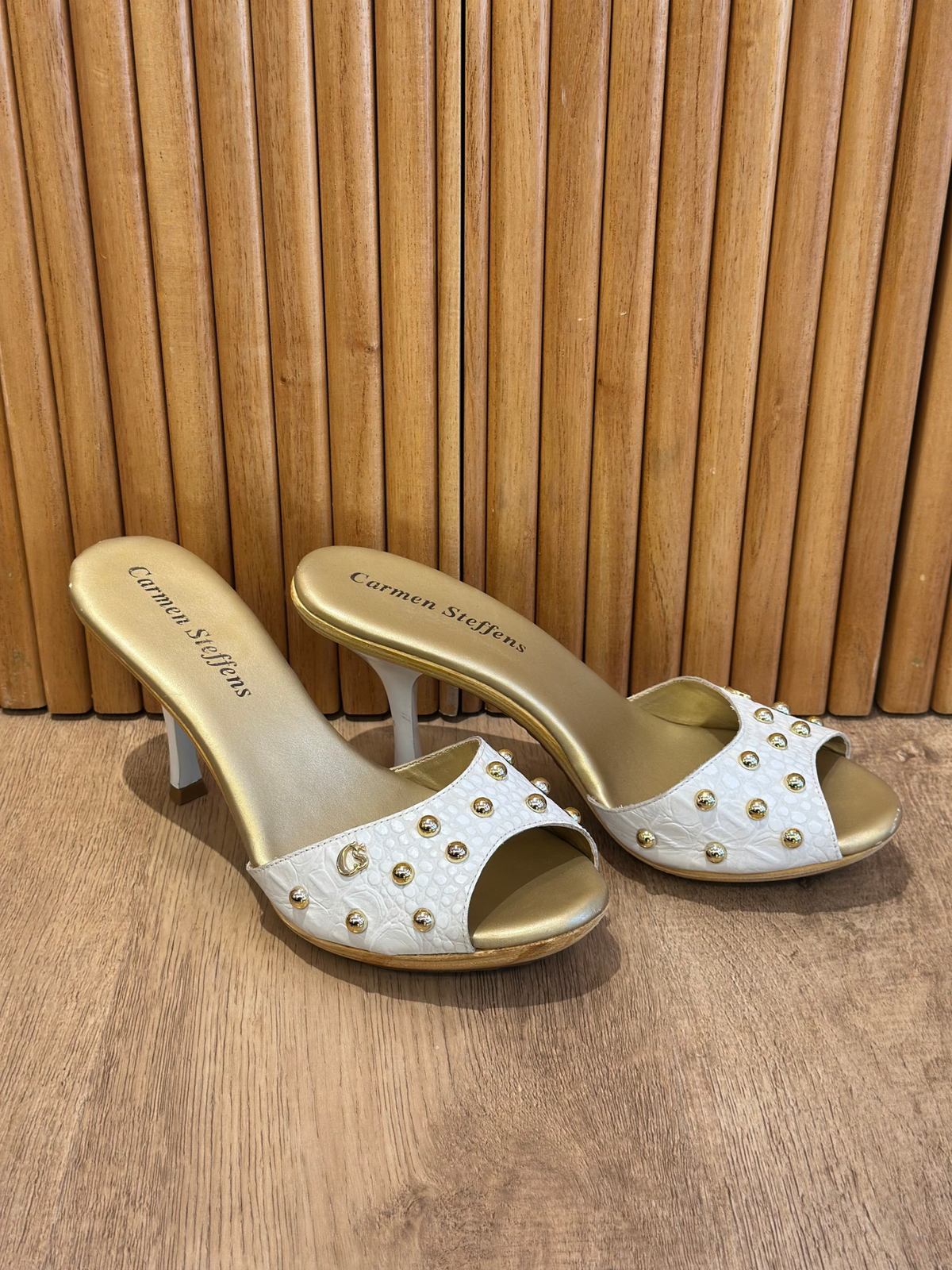 Sandalias Blancas Carmen Steffens (38)