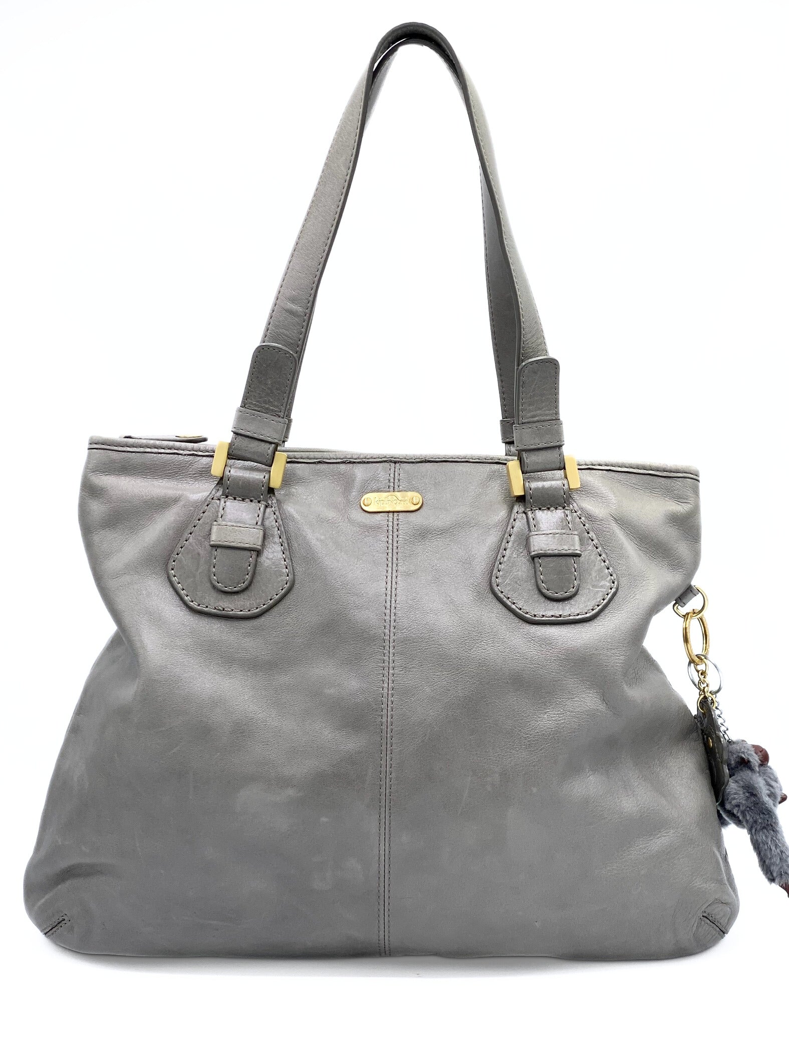 Cartera Kipling Leather Grey