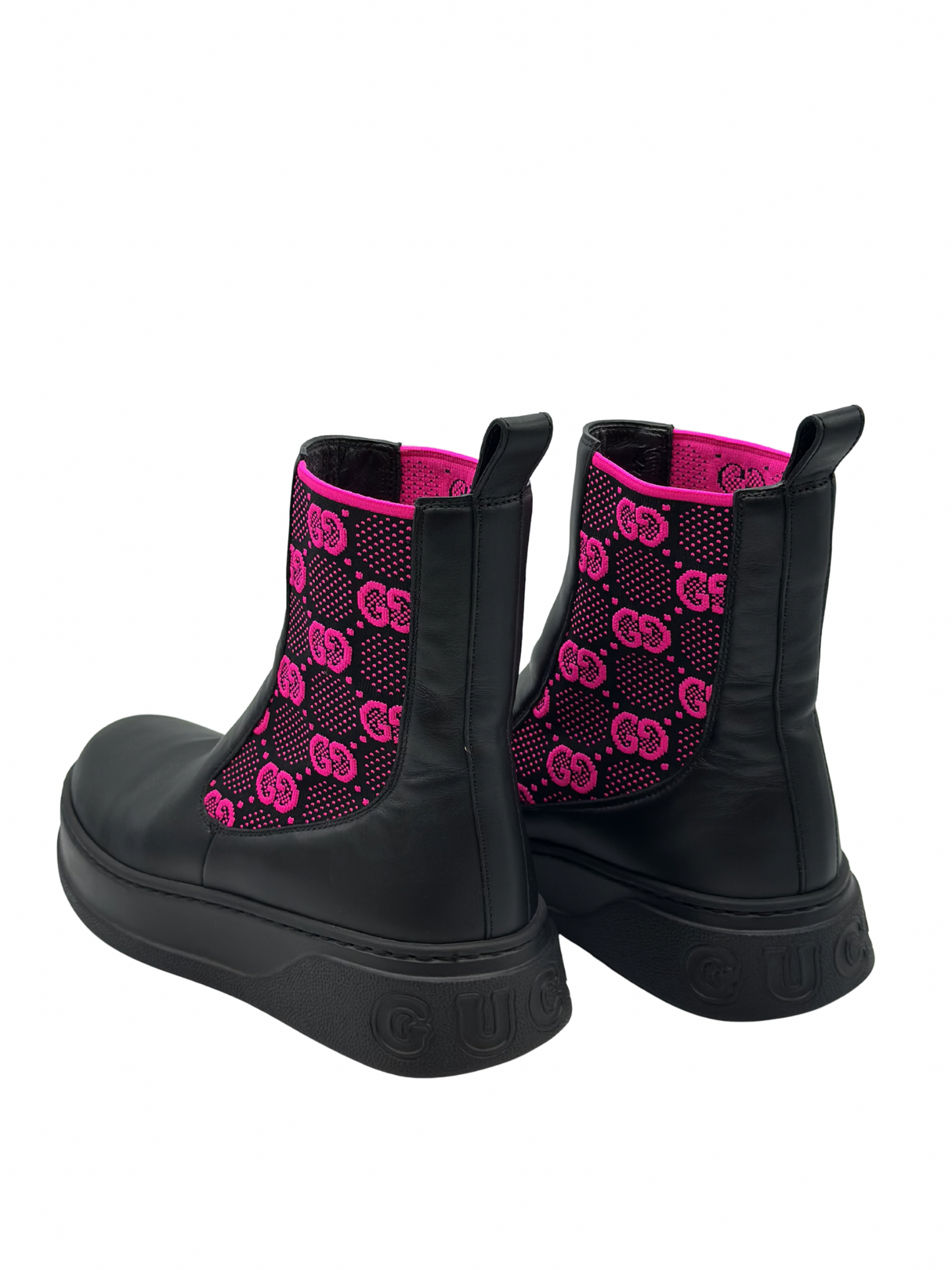 Botas Negras Gucci (38)
