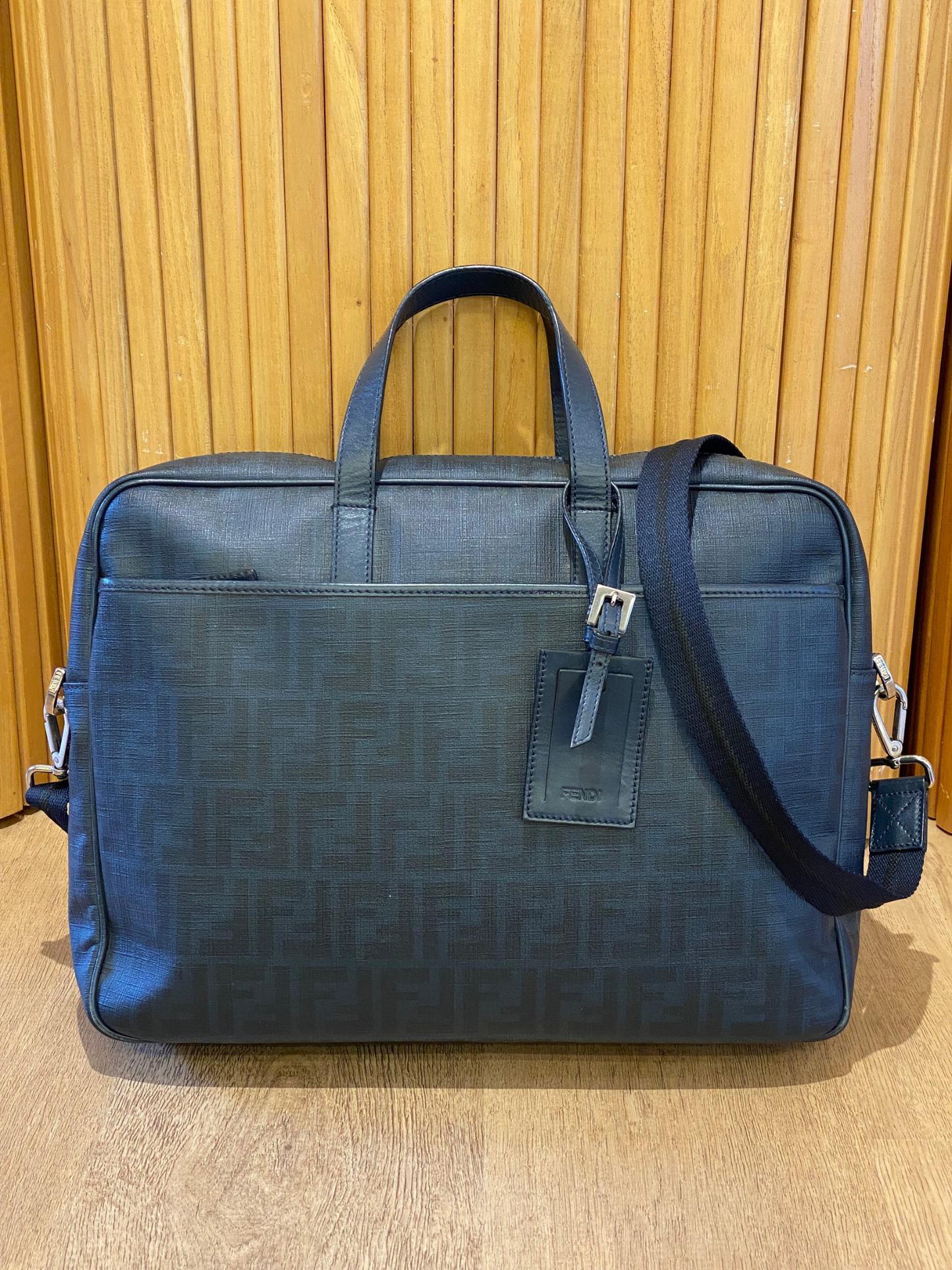 Maletín de Cuero Fendi