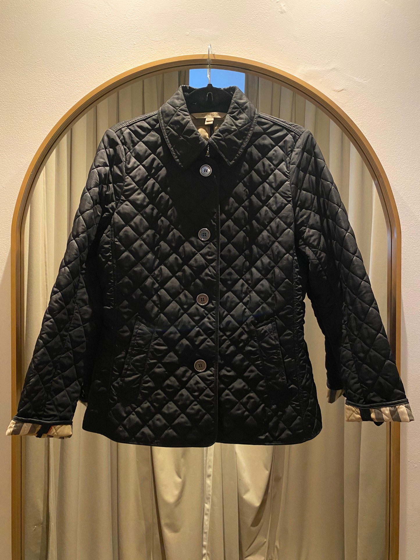 Campera Acolchada Burberry Brit (Talle M)