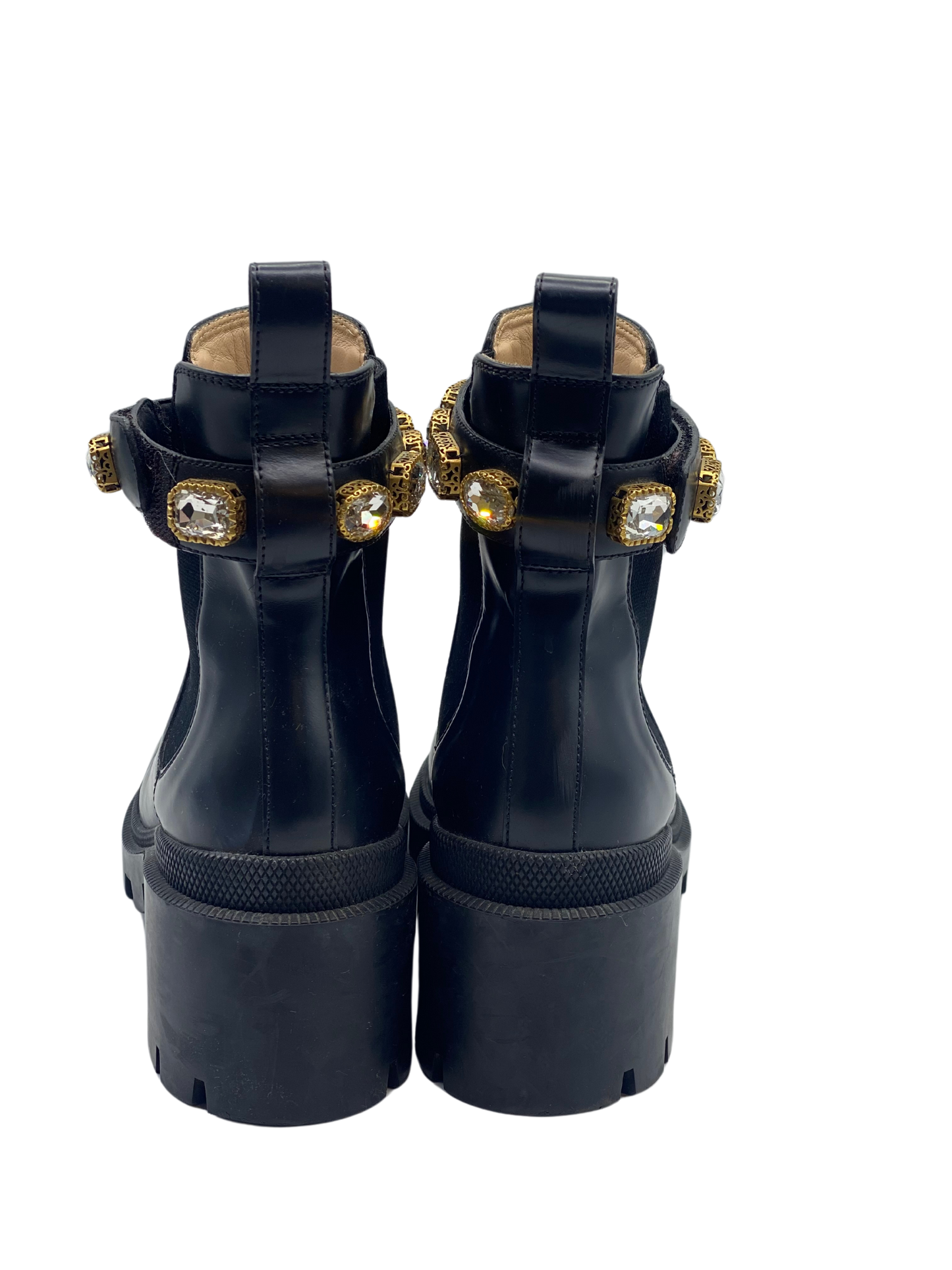 Botas Chunky Gucci GG Crystals (38.5)