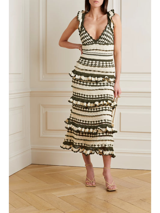 Vestido Tejido Zimmermann Nuevo (Talle S)