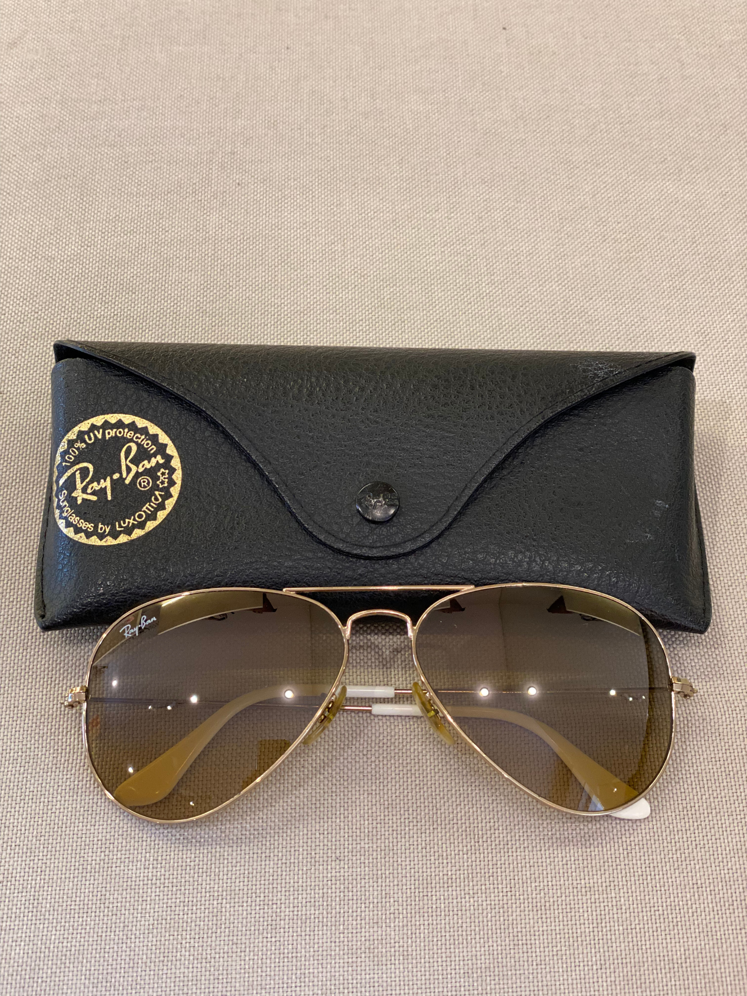 Lente de Sol Ray-Ban RB3025 Aviator Large Metal