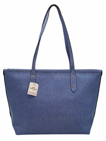 Cartera Celeste Coach Tote Bag