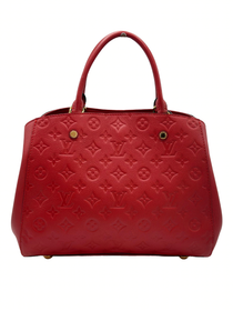 Cartera Roja Louis Vuitton Montaigne