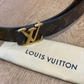 Cinto Louis Vuitton Reversible