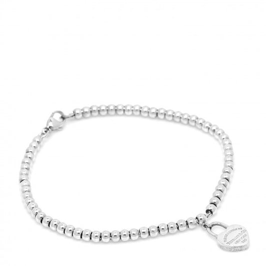 Pulsera Tiffany & Co Return to Tiffany Silver Heart