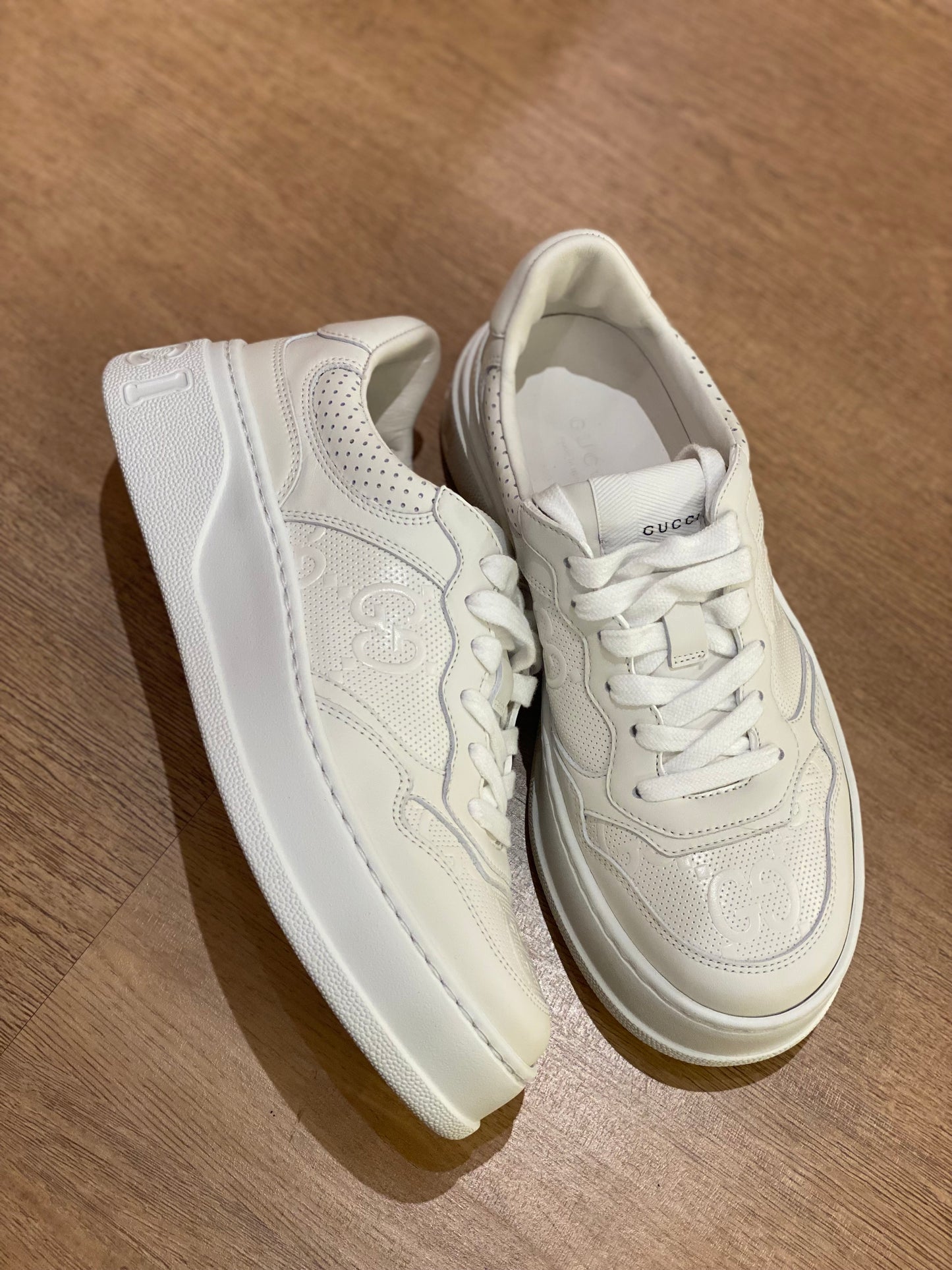 Champion Gucci Embossed Trainer (38.5)